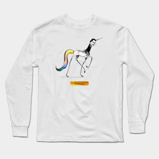 Unicorn Dali Long Sleeve T-Shirt